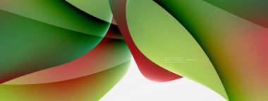 Akışkan renk soyut arkaplanı. Sıvı eğimleri, dalga desenleri. Duvar kağıdı, afiş, arkaplan veya iniş için moda tekno iş şablonu