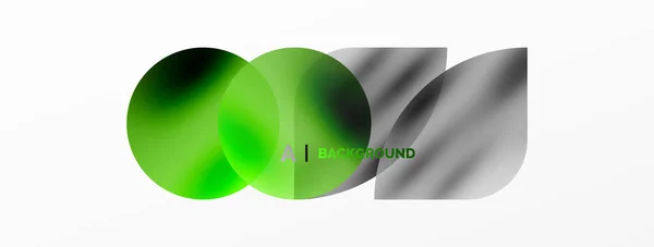 Transparente Effekte Geometrischen Abstrakten Hintergrund Minimalistische Tapete Banner Hintergrund Oder — Stockvektor