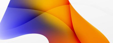 Akışkan renk soyut arkaplanı. Sıvı eğimleri, dalga desenleri. Duvar kağıdı, afiş, arkaplan veya iniş için moda tekno iş şablonu