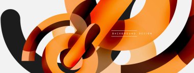 Soyut arkaplanı çember içine al. Duvar kağıdı afişi arkaplan kartı veya iniş sayfası için vektör illüstrasyonu