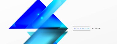 Dinamik 3d geometrik soyut arkaplan. Üçgenler ve diğer basit formlar. Duvar Kağıdı, Sancak, Arkaplan, Kart, Kitap İllüstrasyonu, İniş Sayfası