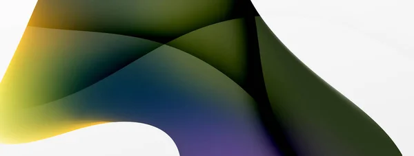 Fluid Color Abstract Background Liquid Gradients Wave Pattern Trendy Techno — Διανυσματικό Αρχείο