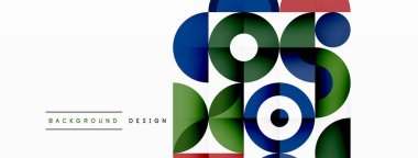 Temiz bir çember arka planı. Duvar kağıdı, pankart, arkaplan veya iniş için renkli şablon