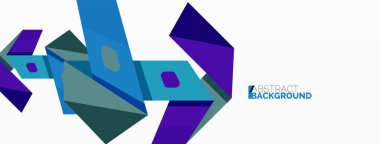 Yaratıcı geometrik duvar kağıdı. Soyut kurdele biçimi kompozisyonu. Duvar kağıdı, afiş, arkaplan veya iniş için tekno iş şablonu