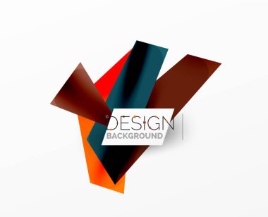 Arkaplan rengi soyut çakışan çizgiler. Duvar kağıdı afişi veya iniş sayfası için en düşük bileşim vektör ilüstrasyonuName