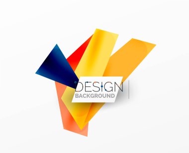 Arkaplan rengi soyut çakışan çizgiler. Duvar kağıdı afişi veya iniş sayfası için en düşük bileşim vektör ilüstrasyonuName