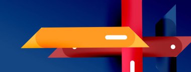 Arka plan çakışan hatlar. Dinamik çizgiler soyut duvar kağıdı. Duvar kağıdı afişi veya iniş sayfası için düz satır kompozisyon vektör ilüstrasyonuName