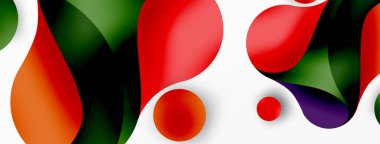 Geometrik yuvarlak şekiller ve soyut çemberler. Yapay zeka teknolojisi, engelleme zinciri, iletişim için duvar kağıdı, 5G, bilim, iş