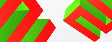 3d line geometric creative abstract background. Trendy techno business template for wallpaper, banner, background or landing