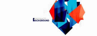 Soyut çizgi ve üçgen arkaplan. Yaratıcı geometrik soyut arkaplan. Duvar kağıdı, afiş, arkaplan veya iniş için iş şablonu