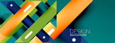 Arka plan çakışan hatlar. Dinamik çizgiler soyut duvar kağıdı. Duvar kağıdı afişi veya iniş sayfası için düz satır kompozisyon vektör ilüstrasyonuName