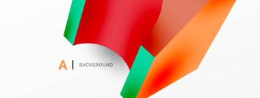 Soyut arkaplan - 3 boyutlu soyut şekil. Yapay zeka teknolojisi, engelleme zinciri, iletişim için duvar kağıdı, 5G, bilim, iş