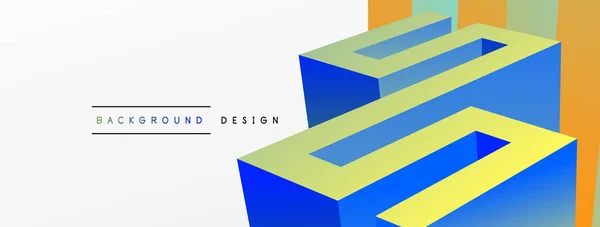 Line Geometric Creative Abstract Background Trendy Techno Business Template Wallpaper — Vetor de Stock