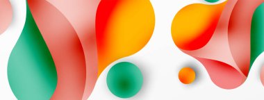 Akan geometrik şekiller, minimalist soyut arkaplanı oluşturur. Yuvarlak şekiller ve daireler. Yapay zeka teknolojisi, engelleme zinciri, iletişim için duvar kağıdı, 5G, bilim, iş