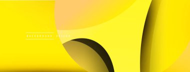 Yaratıcı geometrik duvar kağıdı. Asgari soyut arkaplan. Duvar kağıdı arkaplanı veya iniş sayfası için daire ve dalga kompozisyon vektör çizimi