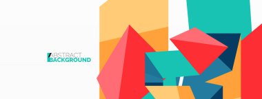 Yaratıcı geometrik duvar kağıdı. Soyut kurdele biçimi kompozisyonu. Duvar kağıdı, afiş, arkaplan veya iniş için tekno iş şablonu