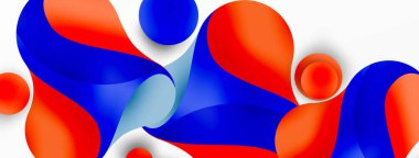 Akan geometrik şekiller, minimalist soyut arkaplanı oluşturur. Yuvarlak şekiller ve daireler. Yapay zeka teknolojisi, engelleme zinciri, iletişim için duvar kağıdı, 5G, bilim, iş