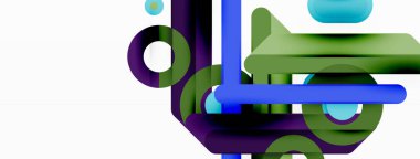 Yaratıcı geometrik duvar kağıdı. Küçük çizgiler ve çember arkaplanı