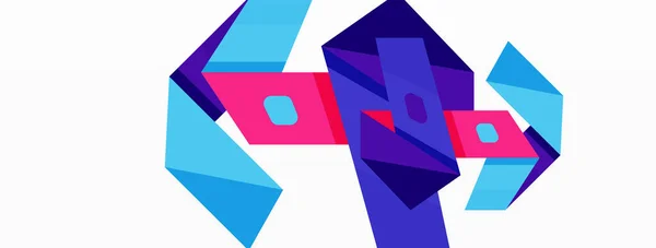 Ligne Abstraite Fond Triangle Fond Abstrait Géométrique Créatif Modèle Entreprise — Image vectorielle