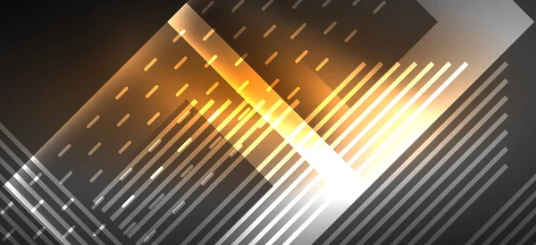 Arka plan duvar kağıtları, parlak çizgiler ve geometrik şekiller. Yapay Zeka teknolojisi, engelleme zinciri, iletişim, 5G, bilim, iş ve teknoloji konsepti için koyu duvar kağıdı