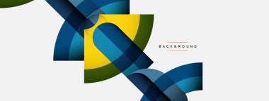 Moda şekilleri, renk minimal tasarım bileşimi, duvar kağıdı afişi veya iniş sayfası için çizgiler ve gölgeler