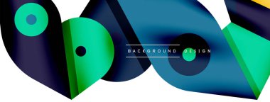 Minimum geometrik duvar kağıdı. Yaratıcı soyut arka plan. Duvar kağıdı arkaplanı ya da iniş sayfası için basit çizgiler ve daire kompozisyon vektör illüstrasyonu