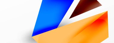 Arka plan soyut örtüşen şekiller. Duvar kağıdı afişi veya iniş sayfası için en düşük bileşim vektör ilüstrasyonuName