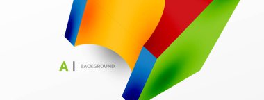 Soyut arkaplan - 3 boyutlu soyut şekil. Yapay zeka teknolojisi, engelleme zinciri, iletişim için duvar kağıdı, 5G, bilim, iş