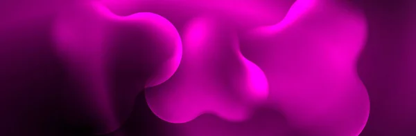 Magic Neon Glowing Lights Abstract Background Wallpaper Design Vector Illustration — Image vectorielle