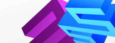 Abstract line background. Trendy techno business template for wallpaper, banner, background or landing