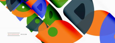 Çizgiler, kareler, daireler ve üçgenler. Duvar kağıdı, pankart, arkaplan, sunum veya iniş sayfası için Geometrik soyut arkaplan