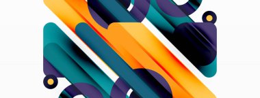 Çizgiler geometrik arkaplan. Çizgiler ve halkalar kompozisyon iş şablonu Duvar kağıdı, afiş, arkaplan veya iniş için