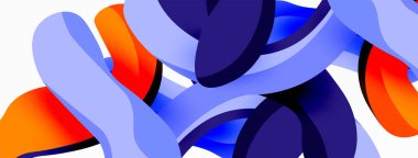 Yaratıcı geometrik duvar kağıdı. Sıvı dalga sıvısı arka planı şekillendirir. Duvar kağıdı, afiş, arkaplan veya iniş için tekno iş şablonu