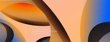 Orijinal duvar kağıdı. Esasen karmaşık bir geçmiş. Duvar kağıdı arkaplanı veya iniş sayfası için hareket konsepti bileşimi vektör çizimi