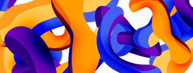 Renkli geometrik desen, duvar kağıdı, afiş ve sunum için asgari soyut arkaplan