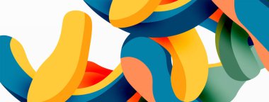 Renkli geometrik desen, duvar kağıdı, afiş ve sunum için asgari soyut arkaplan