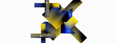 Renkli geometrik desen, duvar kağıdı, afiş ve sunum için asgari soyut arkaplan