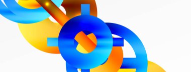 Renkli geometrik desen, duvar kağıdı, afiş ve sunum için asgari soyut arkaplan