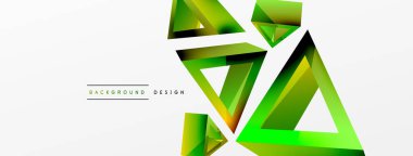 Renkli geometrik desen, duvar kağıdı, afiş ve sunum için asgari soyut arkaplan