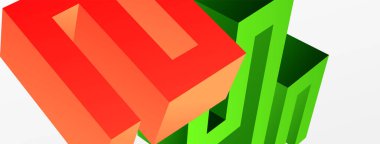 Renkli geometrik desen, duvar kağıdı, afiş ve sunum için asgari soyut arkaplan