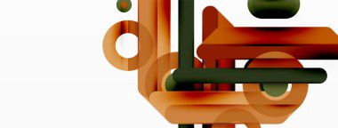 Çizgiler geometrik arkaplan. Çizgiler ve halkalar kompozisyon iş şablonu Duvar kağıdı, afiş, arkaplan veya iniş için