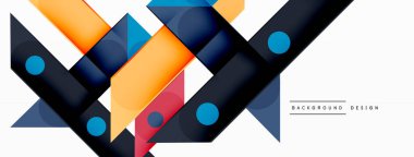 Renk örtüşen çizgili arka plan. Duvar kağıdı, afiş, arkaplan veya iniş için renkli satır bileşimi