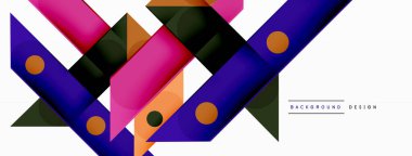 Renk örtüşen çizgili arka plan. Duvar kağıdı, afiş, arkaplan veya iniş için renkli satır bileşimi