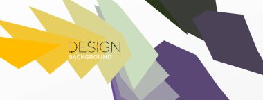 Arkaplan, yaratıcı geometrik şekiller gradyan etkisi olan bileşimler. Yapay Zeka teknolojisi, engelleme zinciri, iletişim, 5G, bilim, iş ve teknoloji konsepti için duvar kağıdı