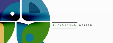 Çizgiler, kareler, daireler ve üçgenler. Duvar kağıdı, pankart, arkaplan, sunum veya iniş sayfası için Geometrik soyut arkaplan