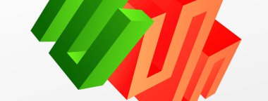 Abstract line background. Trendy techno business template for wallpaper, banner, background or landing