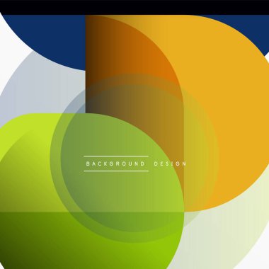 Yaratıcı geometrik duvar kağıdı. Asgari çember üçgen ve kare çizgi soyut arkaplan. Duvar kağıdı afişi veya iniş sayfası için vektör illüstrasyonu