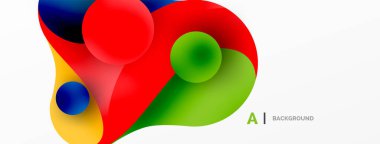 Akan geometrik şekiller, minimalist soyut arkaplanı oluşturur. Yuvarlak şekiller ve daireler. Yapay zeka teknolojisi, engelleme zinciri, iletişim için duvar kağıdı, 5G, bilim, iş