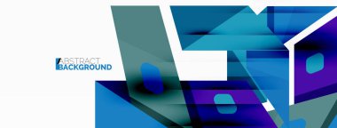 Soyut çizgi ve üçgen arkaplan. Yaratıcı geometrik soyut arkaplan. Duvar kağıdı, afiş, arkaplan veya iniş için iş şablonu