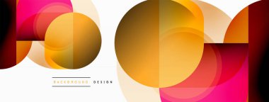 Geometrik asgari duvar kağıdı. Geometrik şekiller. Duvar kağıdı afişi veya iniş sayfası için vektör illüstrasyonu